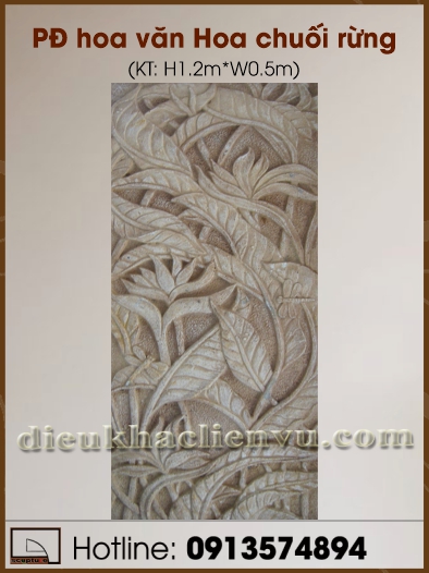 PĐ hoa văn Hoa chuối rừng